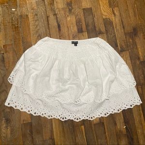 INC International Concept Bright White Nomad Skirt